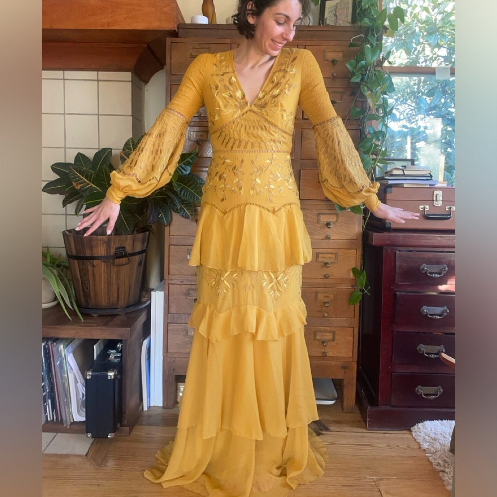 Small ASOS Design boho maxi dress